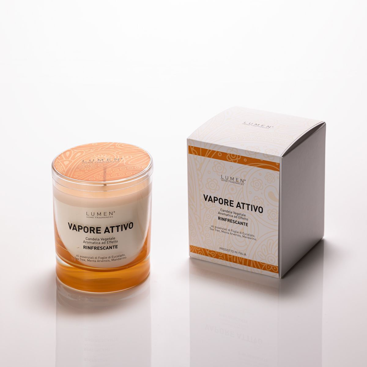 CANDELA VEGETALE VAPORE ATTIVO