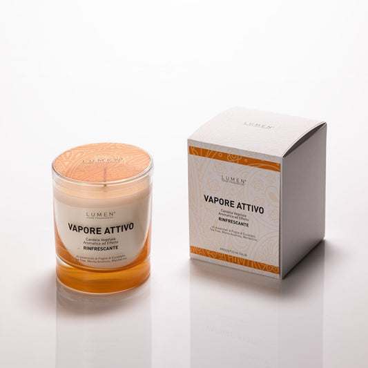 CANDELA VEGETALE VAPORE ATTIVO