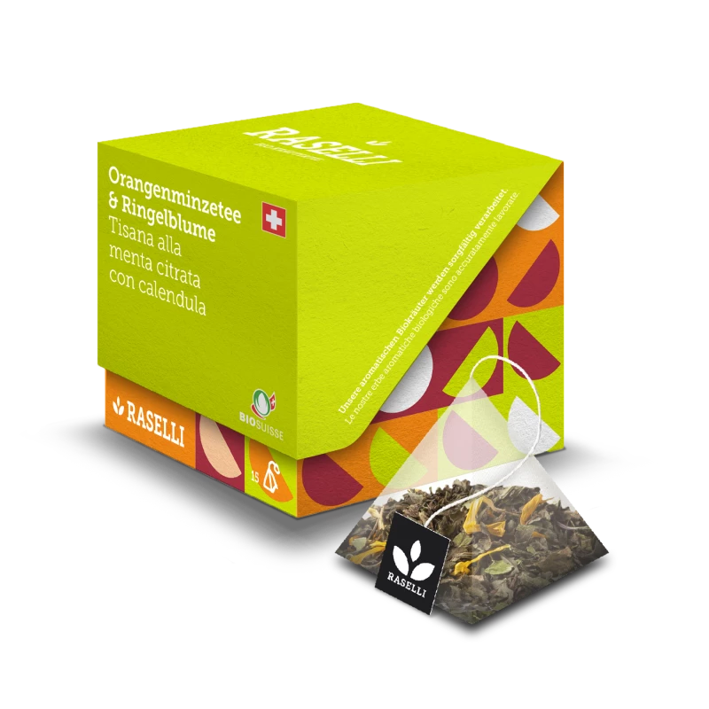 Tisana alle erbe di montagna bio con menta citrata